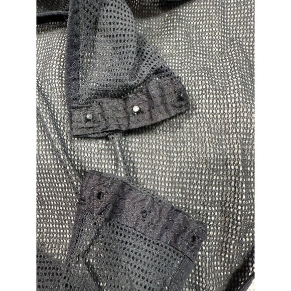 NWOT Vintage Delicates Bodysuit Womens 2X 22/24 Black Sheer Sequin‎ Sexy - Picture 9 of 15